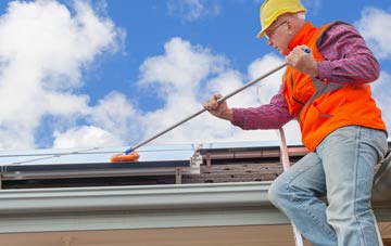 Callow Marsh soft wash roof cleaning